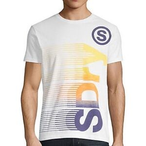 Superdry Vintage Label White Graphic Tee